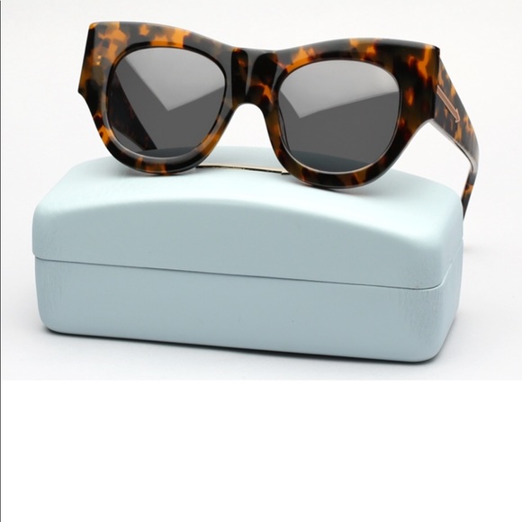 Karen Walker Accessories - Karen Walker Faithful Crazy Tortoise Sunglasses